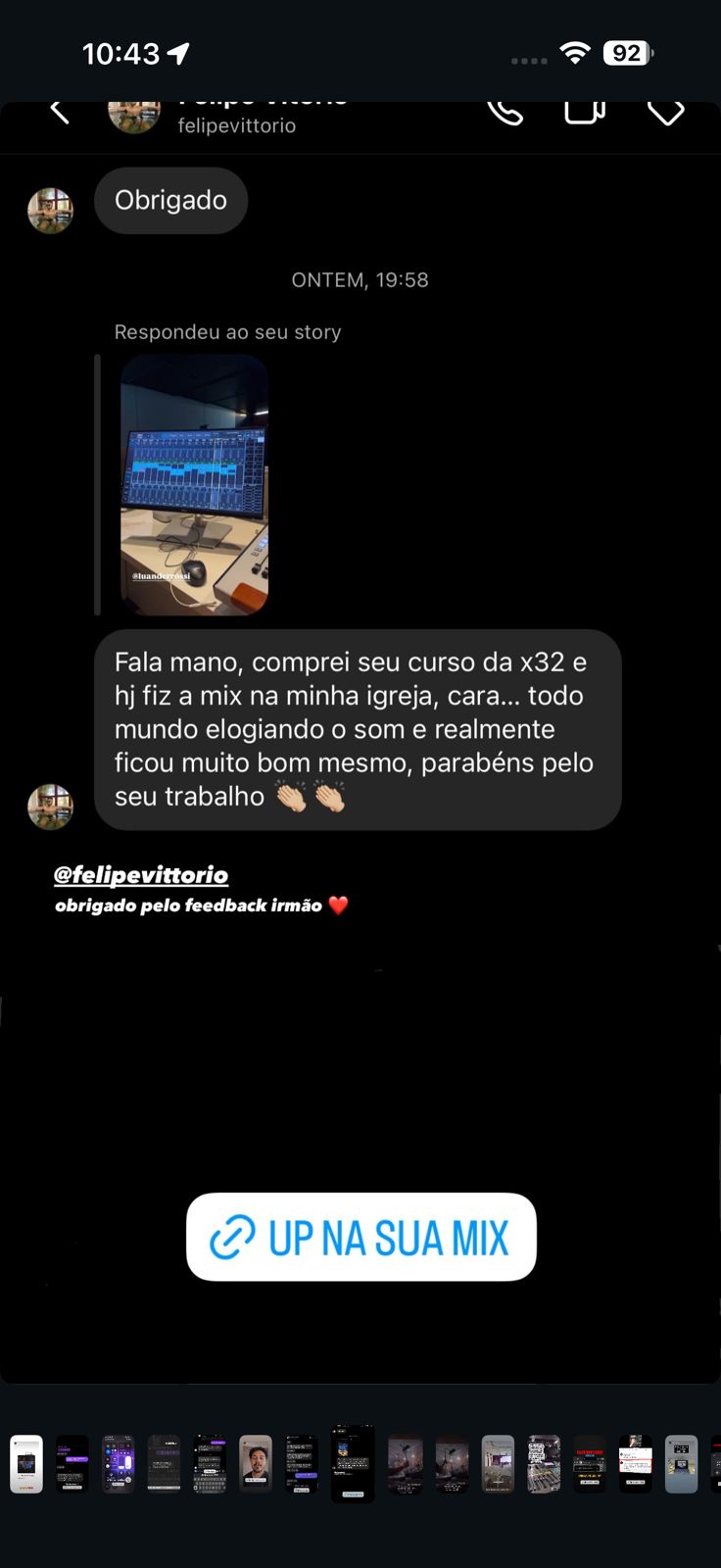 Relato de aluno